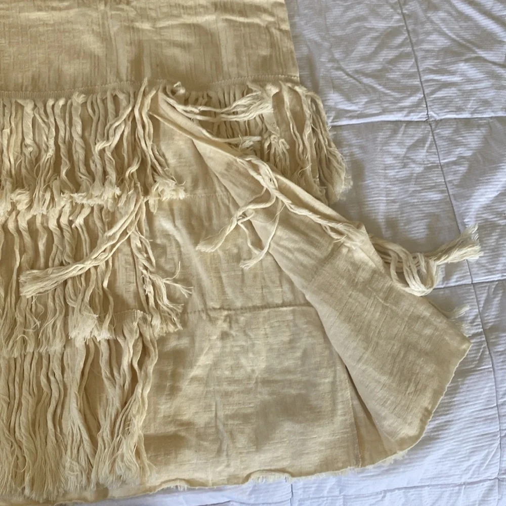 BNWT ZARA cream fringe dress - Picture 6 of 13